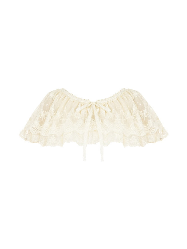 Embroidered Print Tiered Yellow Long Dress WIT0072