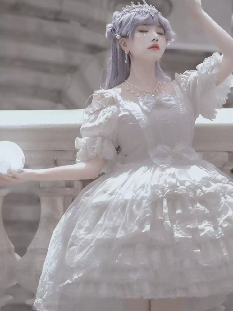 Poetry Flower Wedding Lolita Dress CAT0026