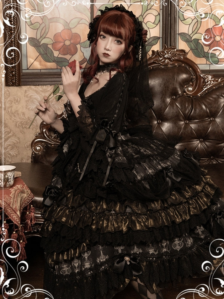 Volume Frill Dress CAT0015