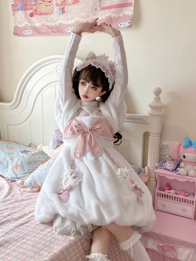 White Cat Costume Lolita Dress EIY0078