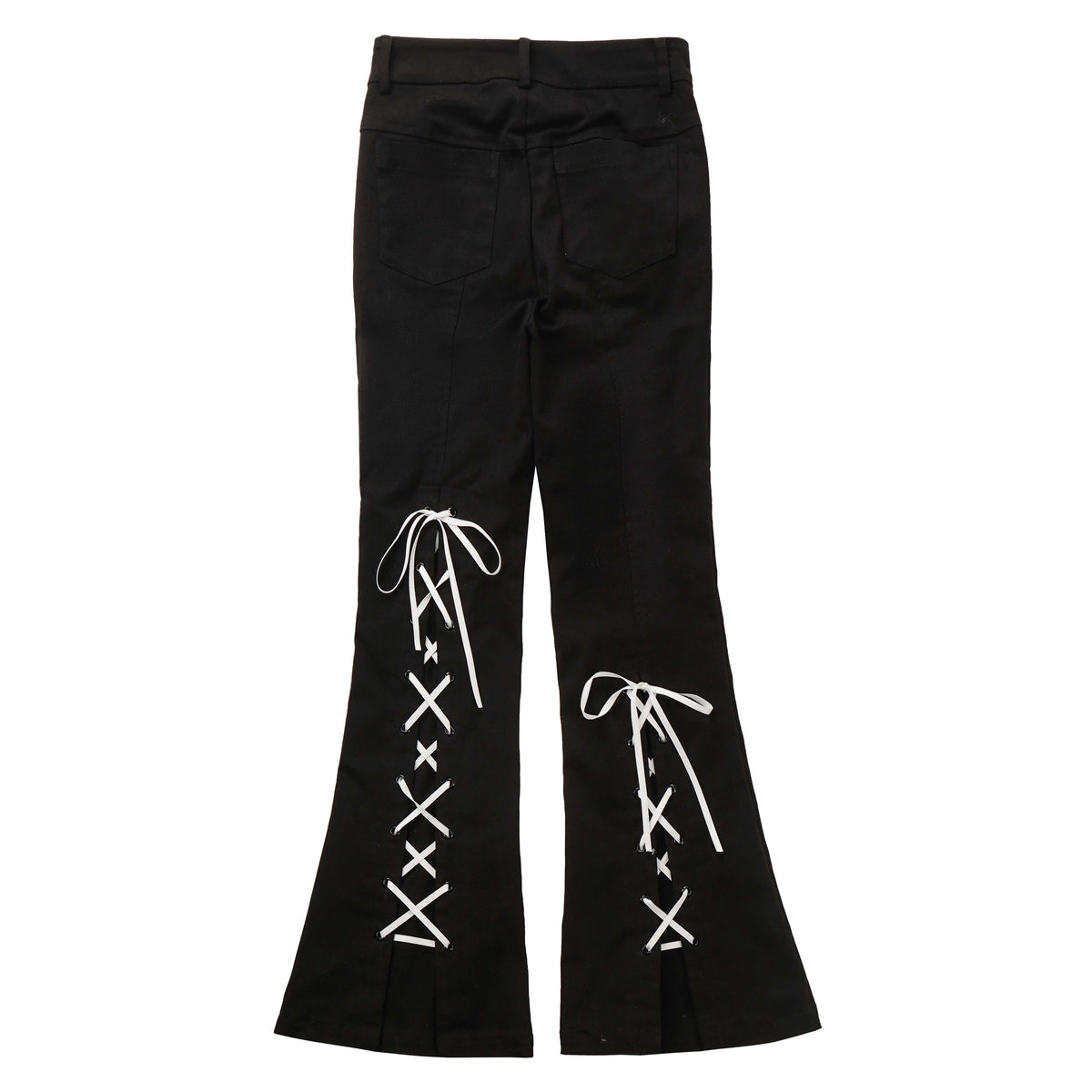 Fur Hood Lace-Up Cargo Pants Set PIN0034