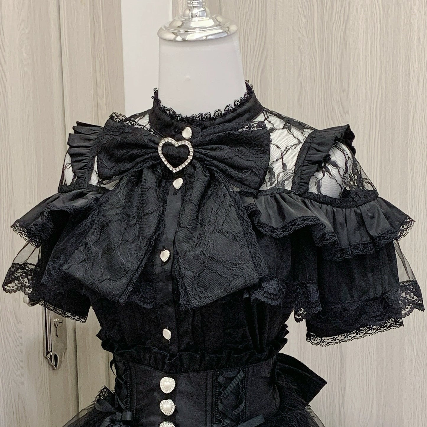 Ground Mine Girl Style Big Ribbon Tops VIR0012