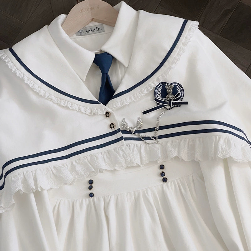 Marine College Style Dress LAL0115