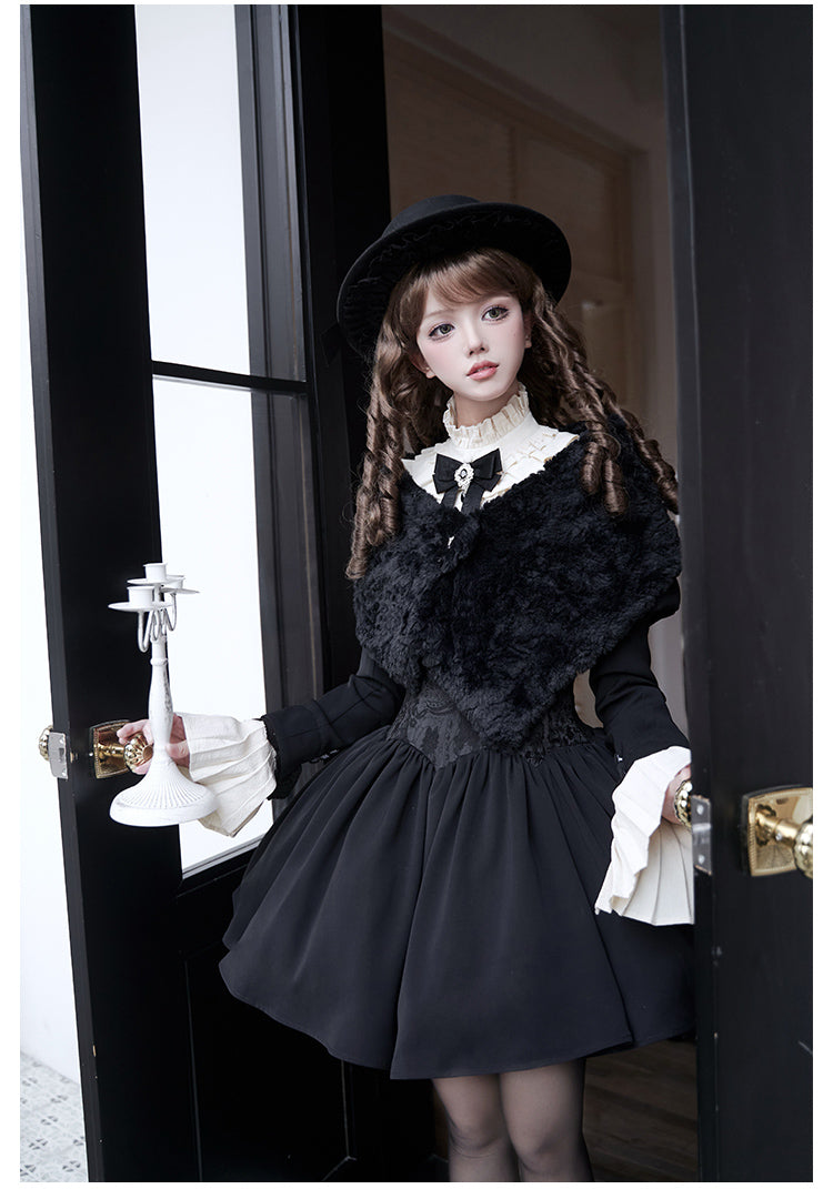 Classical Black Ribbon Jacket WIT0279
