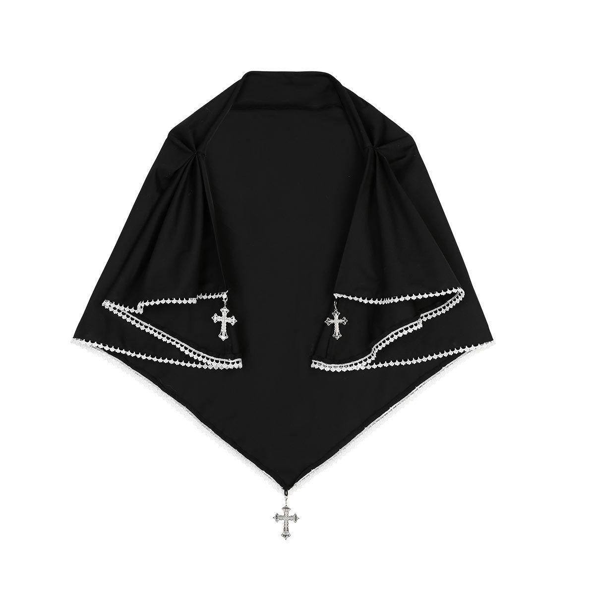 Gothic Nun Cross Lolita Dress YOU0283