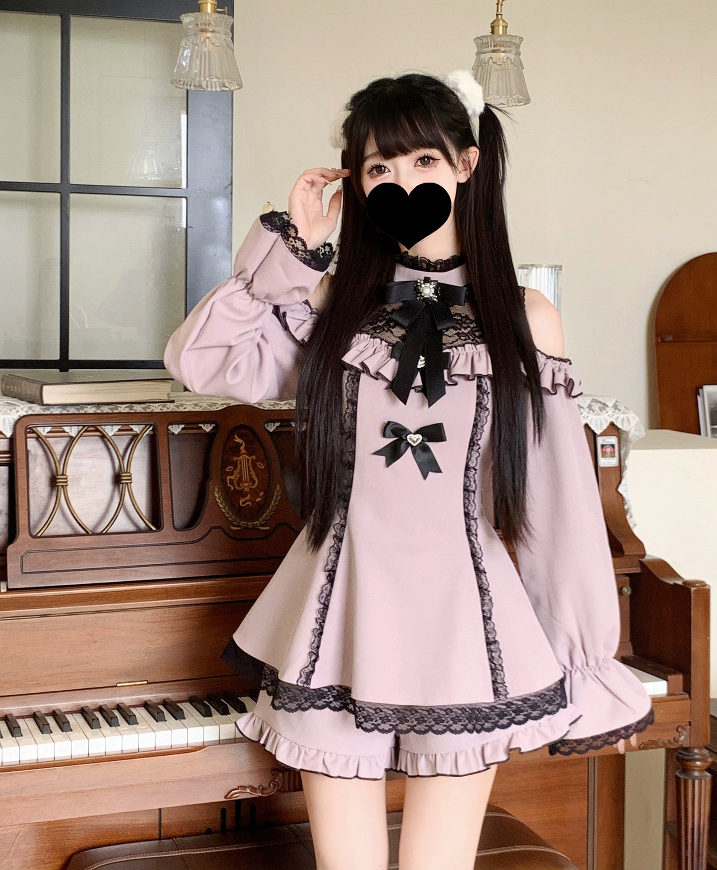 Ground Mine Girl Style Ribbon Dress NOG0001