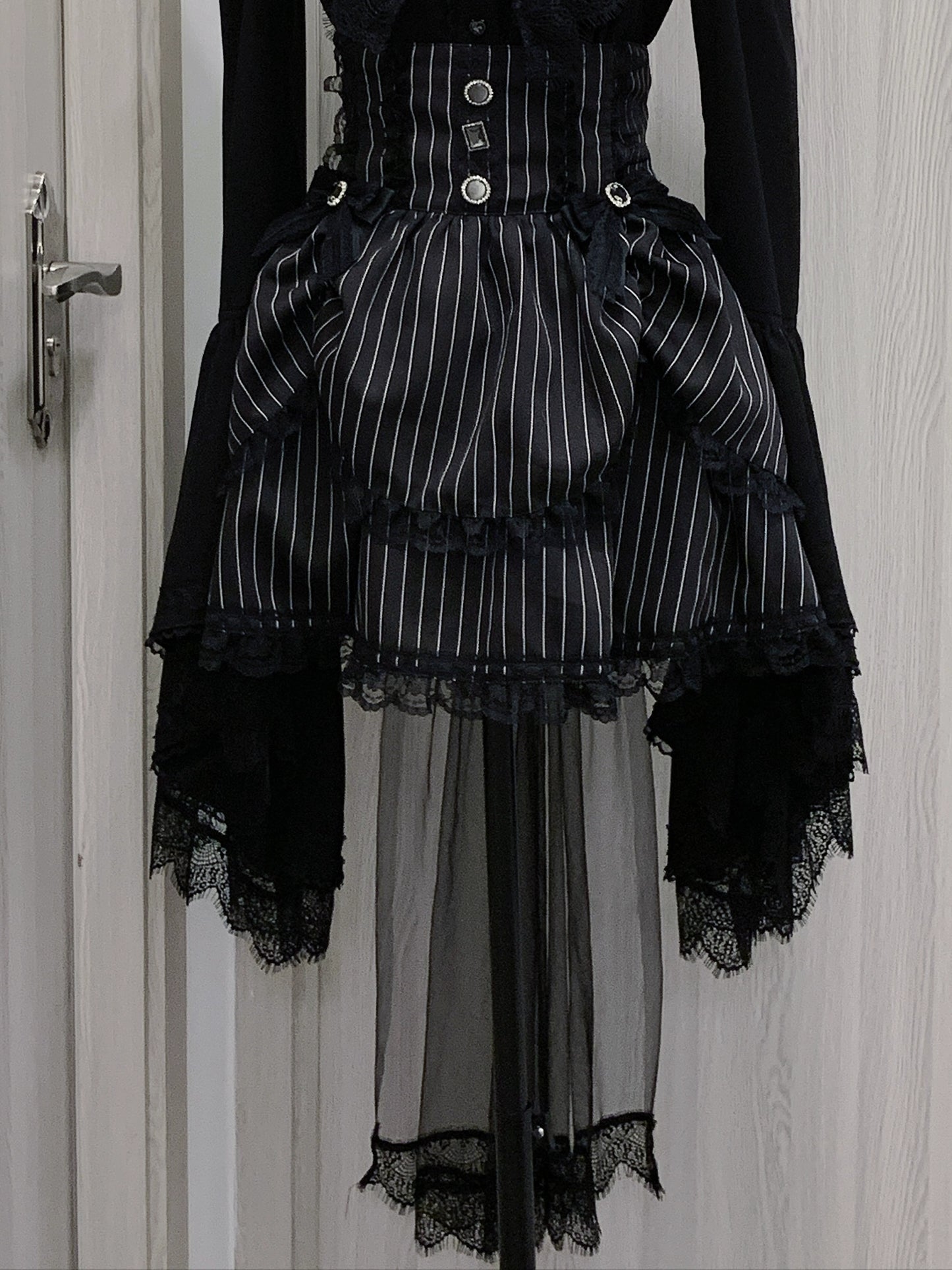 Scallop High Waist Mini Skirt VIR0006