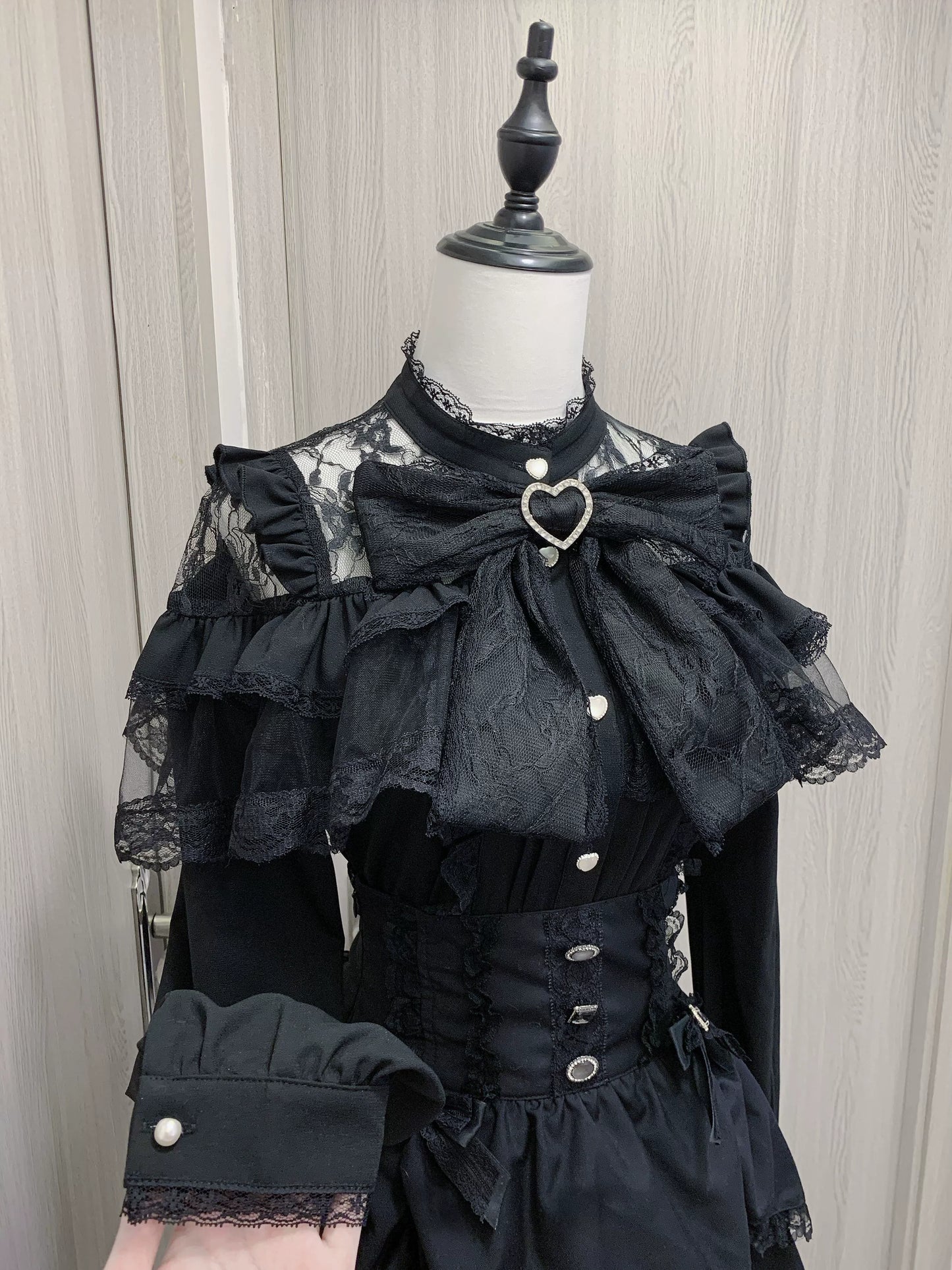 Ground Mine Girl Style Big Ribbon Tops VIR0012