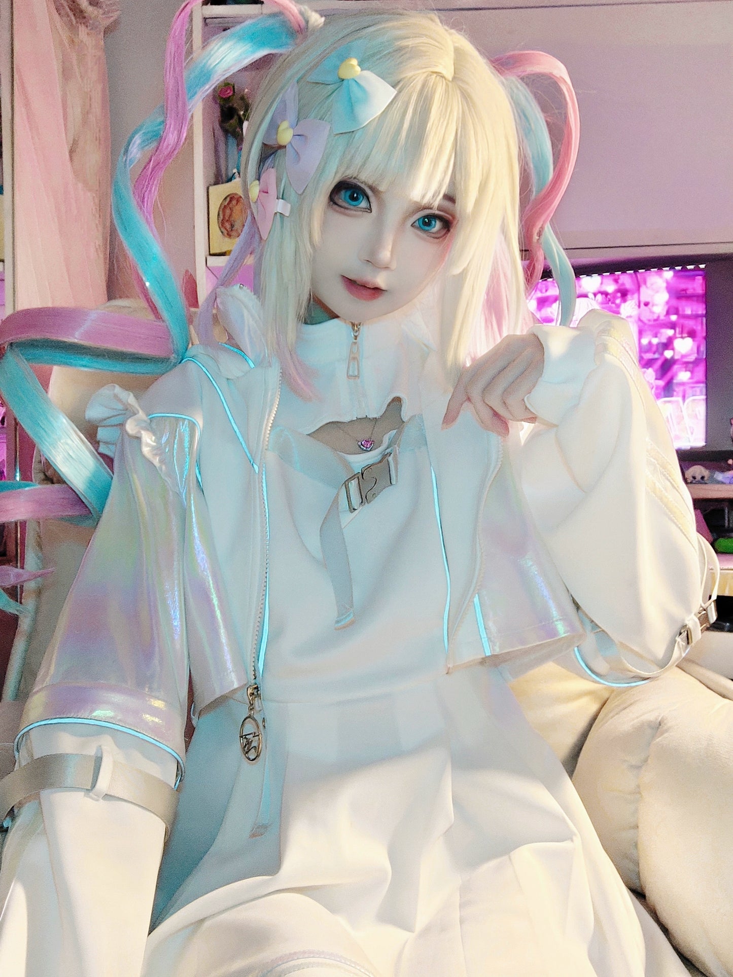 【予約商品】Laser Suit Line Design Dress MIL0008