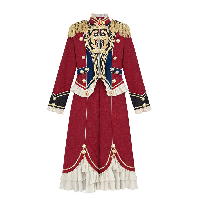Royal Military Prince Cape Jacket And Trousers Set YOU0310