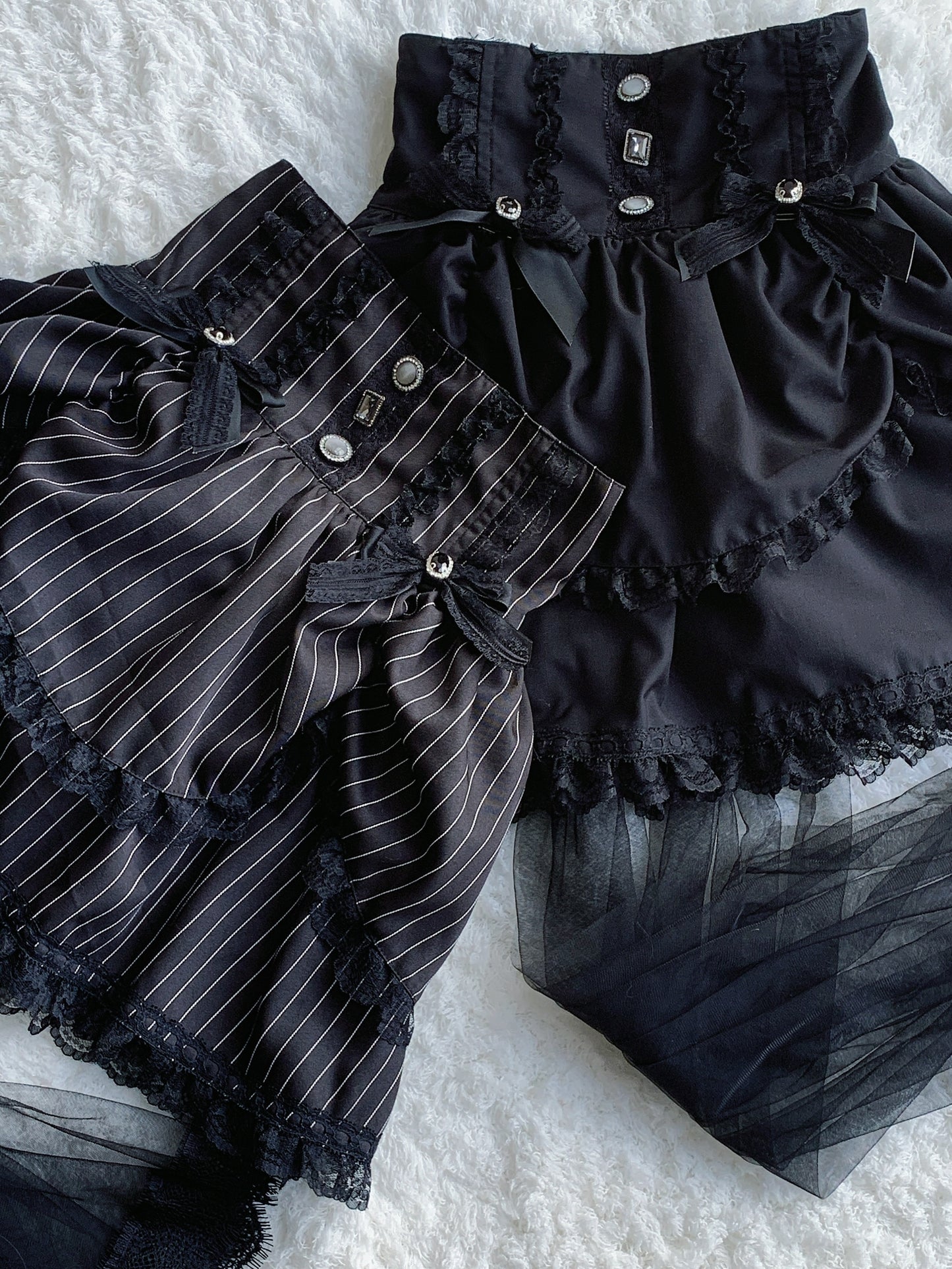 Scallop High Waist Mini Skirt VIR0006