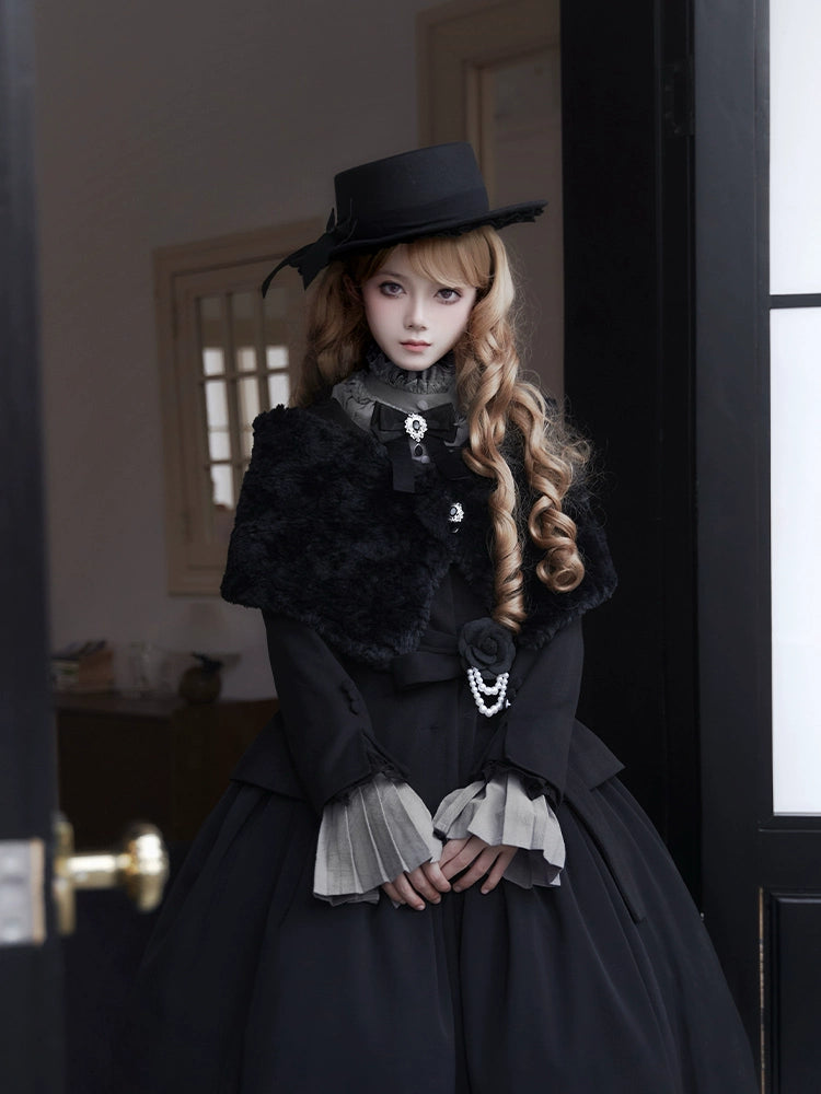 Classical Black Ribbon Jacket WIT0279