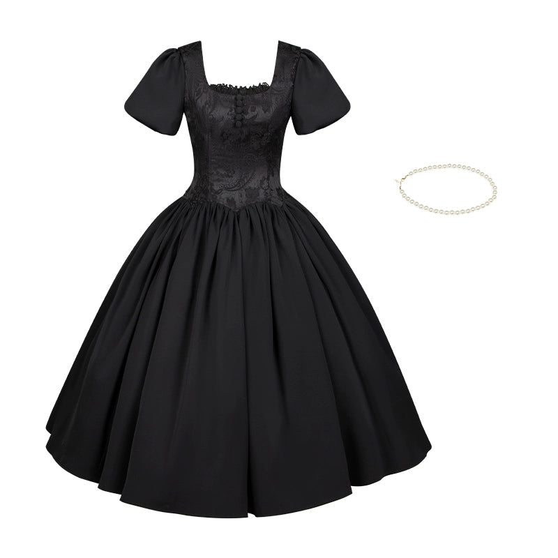 Classical Style Fake Collar Twin Dress WIT0278