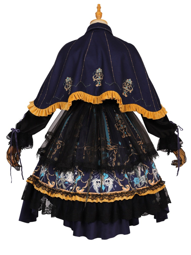 Dark Blue Lolita Dress CHE0003
