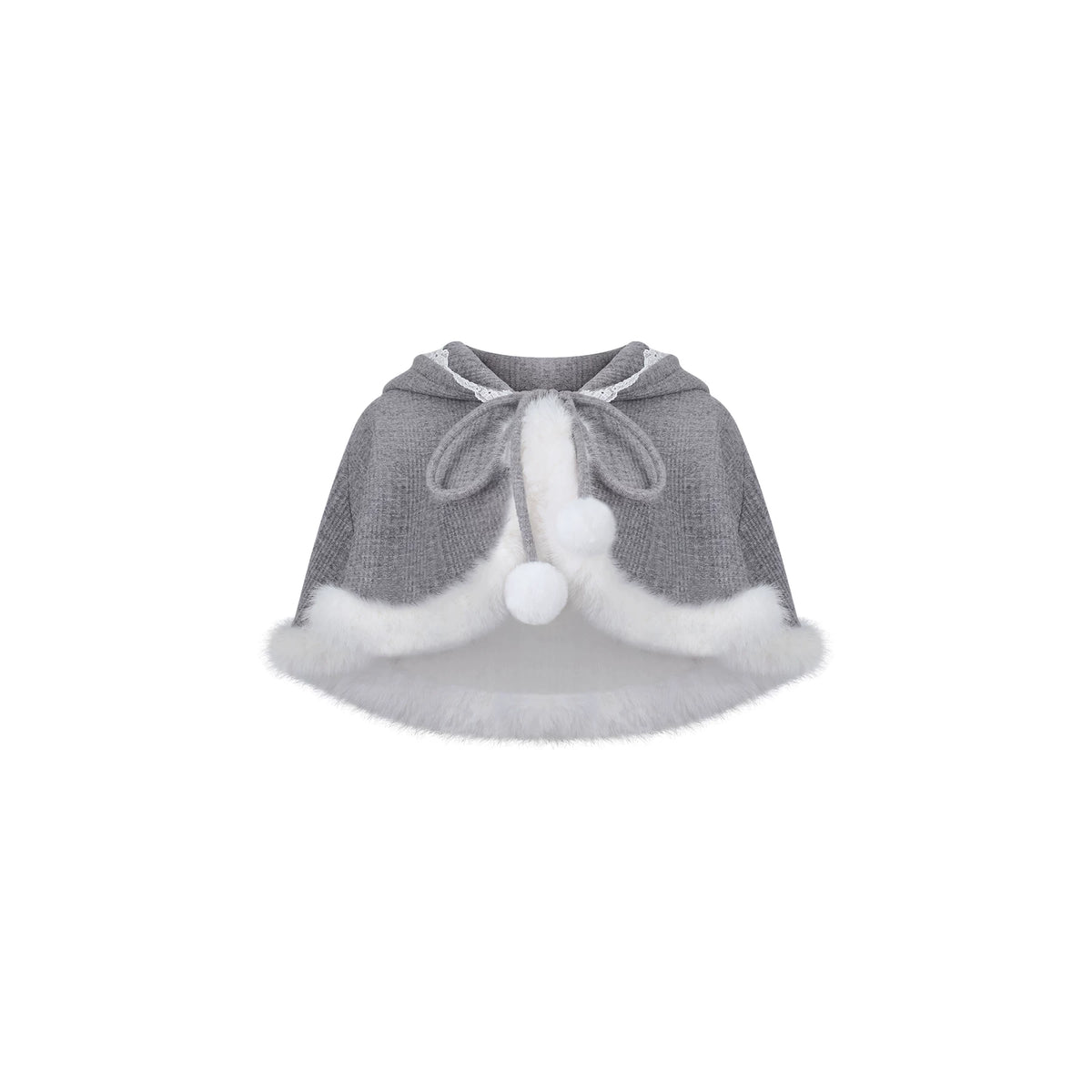 Rabbit Hood Cape And Lace Skirt Set SER0133