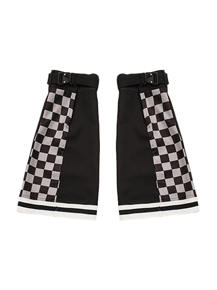 Checkerboard Style Subculture Two-piece set PIN0002