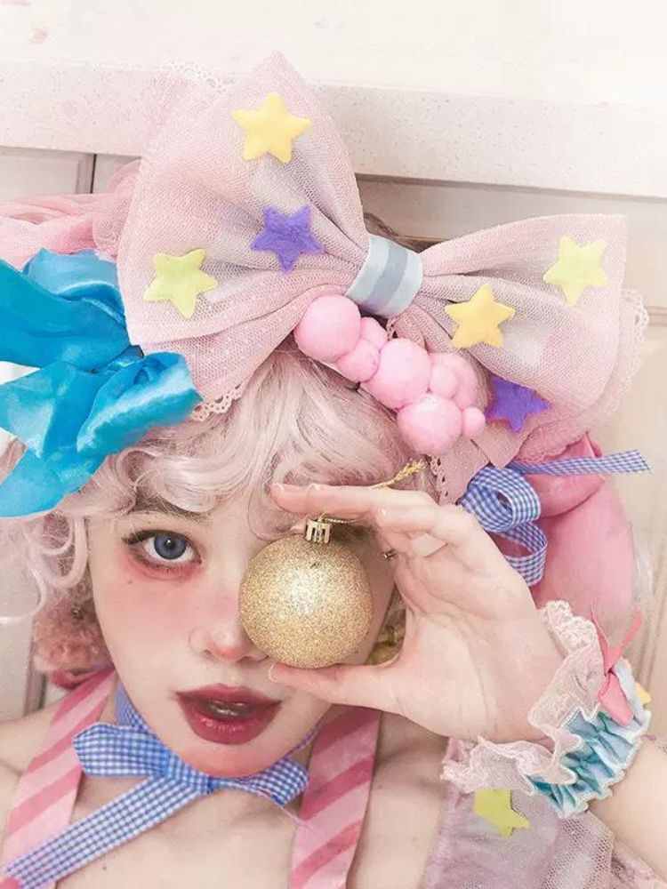 Rainbow Fluffy Dress & Headband SAK0017