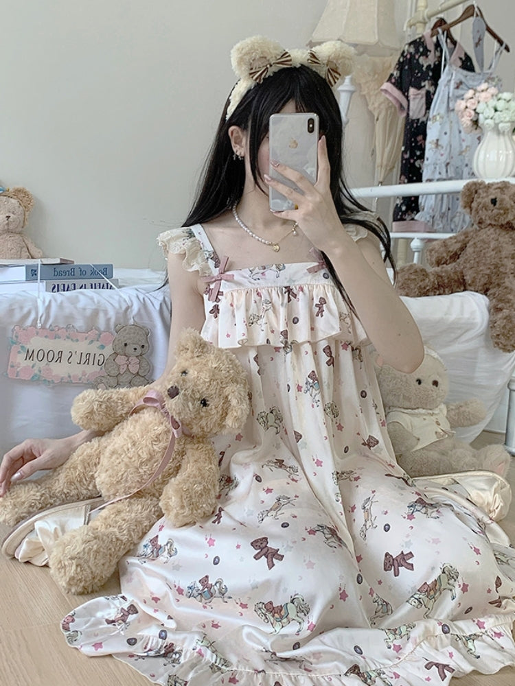 Bear Print Pajamas WIT0215
