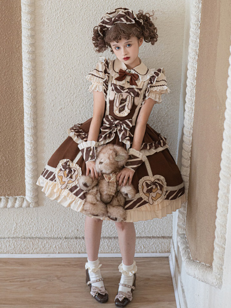 Cookie Brown Sweet Lolita Dress YOU0021