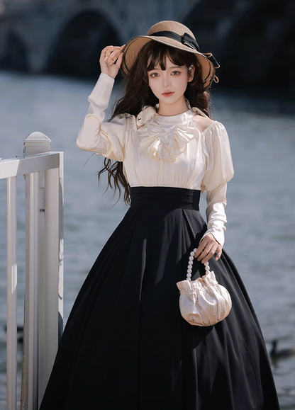 Fake Two Piece Lolita Dress WIT0015