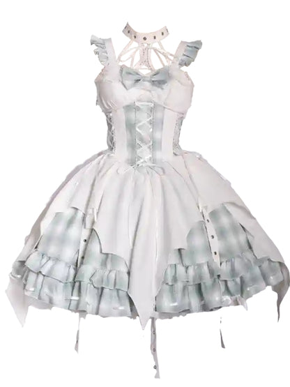 Checkered Lolita Dress CAT0017