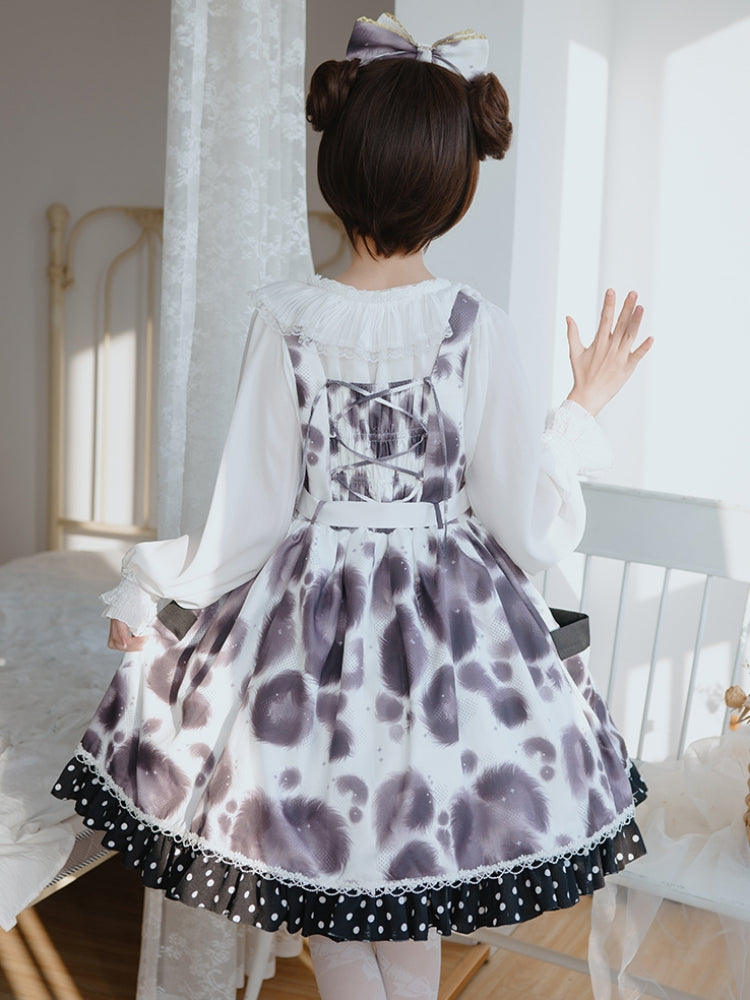 Bleeding Cow Print Dress CAT0071