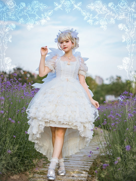 Poetry Flower Wedding Lolita Dress CAT0026