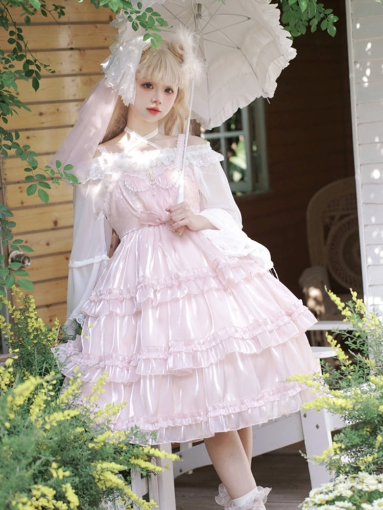 Frill Tiered Camisole Lolita Dress EIY0006