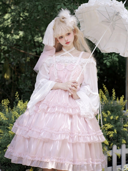 Frill Tiered Camisole Lolita Dress EIY0006