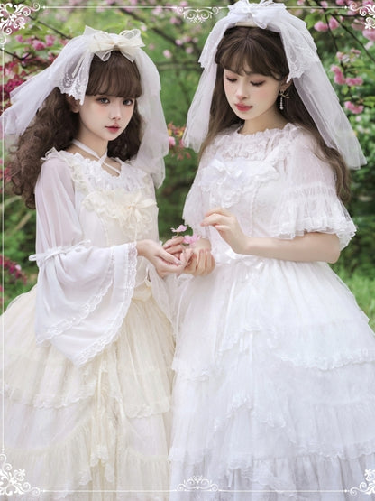 Angel Lace Frill Lolita Dress EIY0017