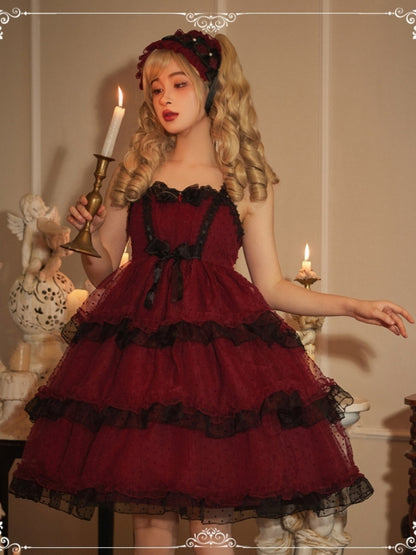 Dark Gothic Style Lolita Dress EIY0033