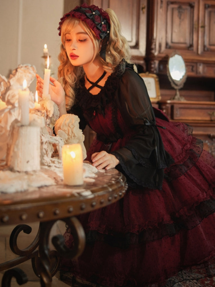 Dark Gothic Style Lolita Dress EIY0033