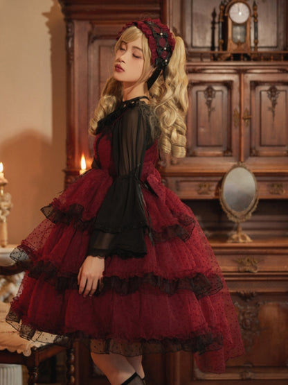 Dark Gothic Style Lolita Dress EIY0033