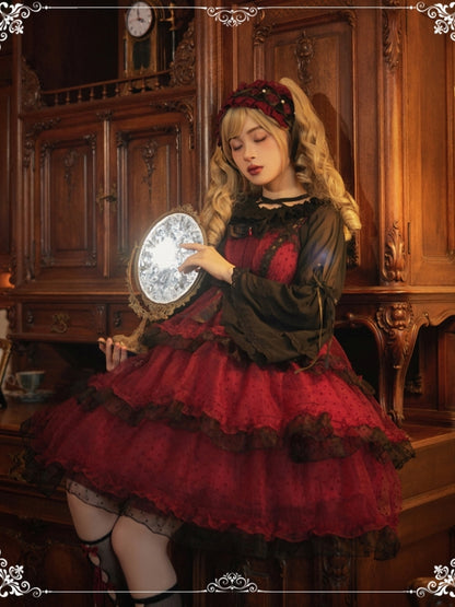 Dark Gothic Style Lolita Dress EIY0033