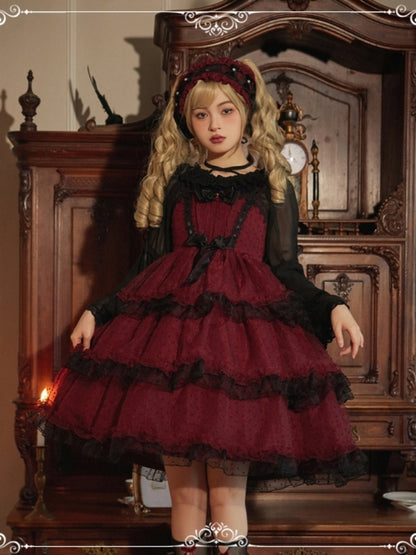 Dark Gothic Style Lolita Dress EIY0033