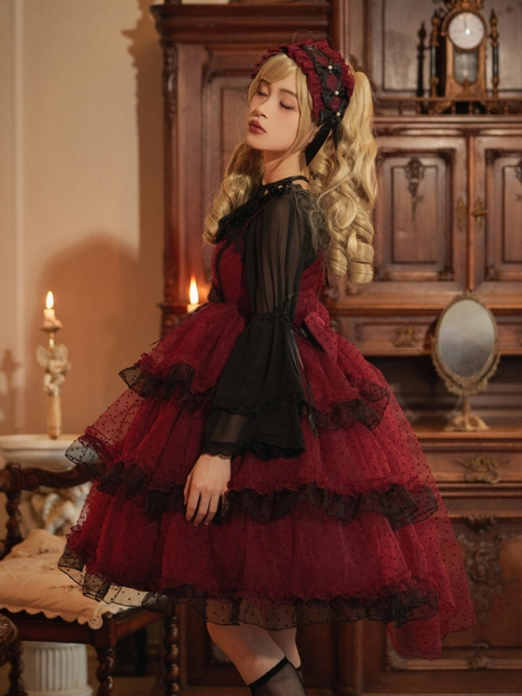 Dark Gothic Style Lolita Dress EIY0033