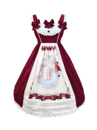 Little Red Riding Hood-Style Dress EIY0043