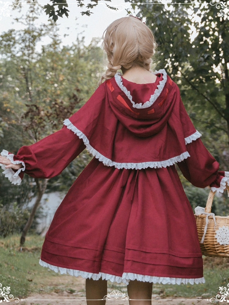 Little Red Riding Hood-Style Dress EIY0043