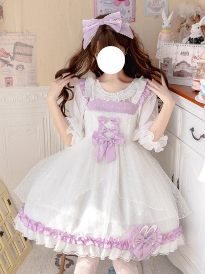 Purple and White Tulle Fairy Dress EIY0052