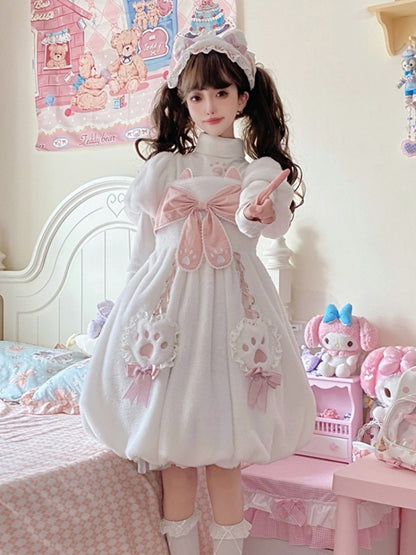 White Cat Costume Lolita Dress EIY0078