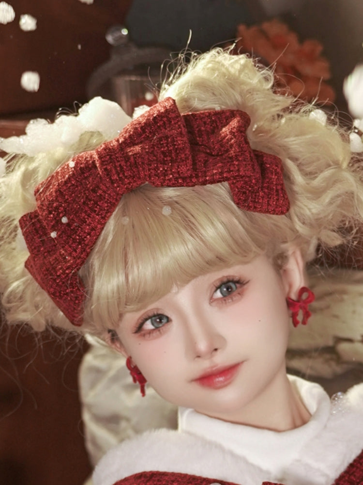 Christmas Lolita Wine Red Dress EIY0063