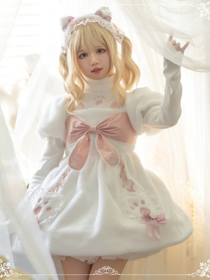 White Cat Costume Lolita Dress EIY0078