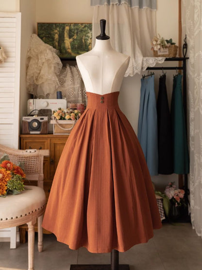 Elegant Retro Classic skirt FOR0014