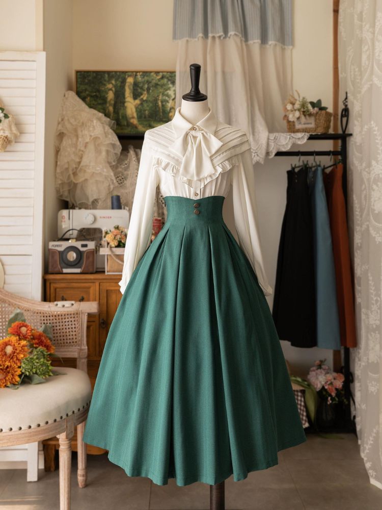 Elegant Retro Classic skirt FOR0014