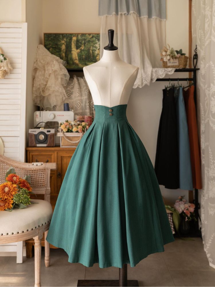 Elegant Retro Classic skirt FOR0014