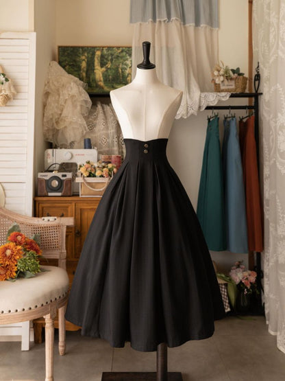 Elegant Retro Classic skirt FOR0014