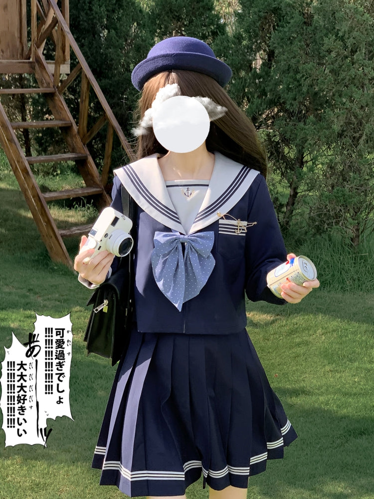 Navy Sailor Uniform Costume HUT0115