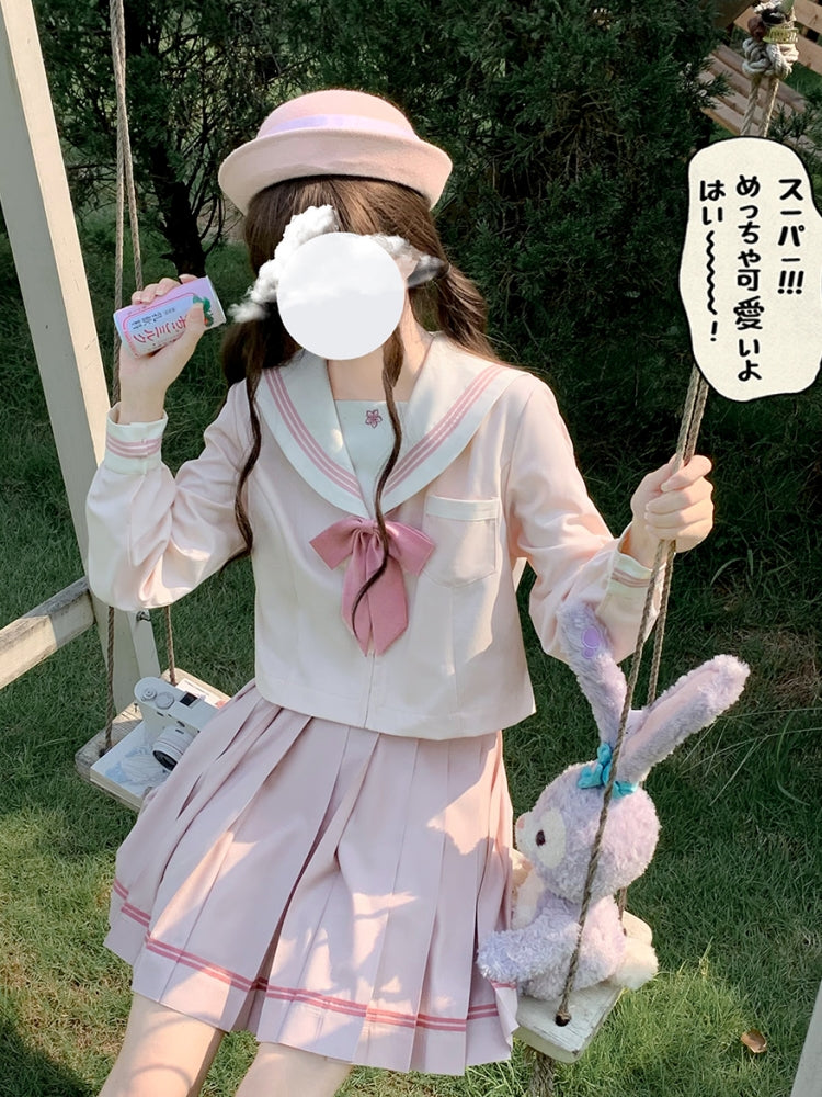 Pink Sailor Uniform Costume HUT0104