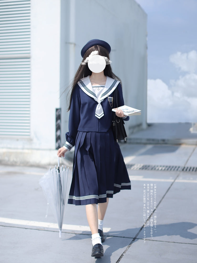 Navy Sailor Uniform Costume HUT0115