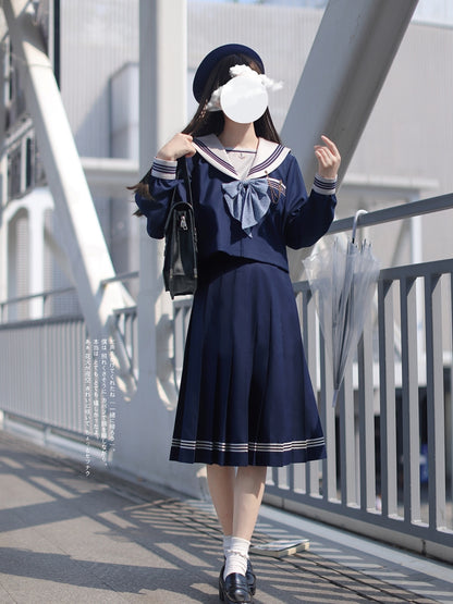 Navy Sailor Uniform Costume HUT0115